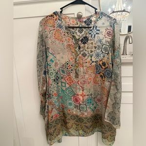 Johnny Was size small blouse